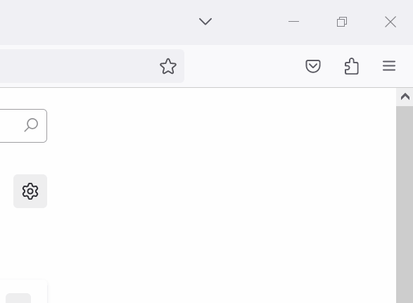 Firefox扩展固定工具栏演示图