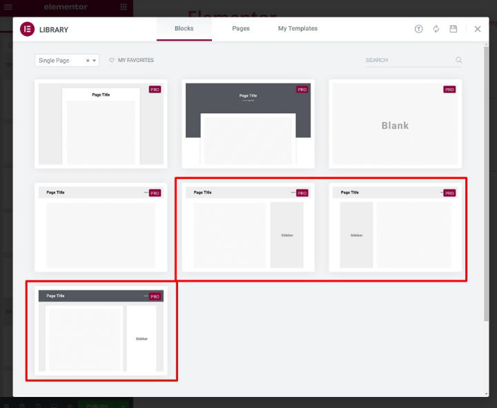 自定义 wordpress-sidebar-4-theme-builder-premade-templates