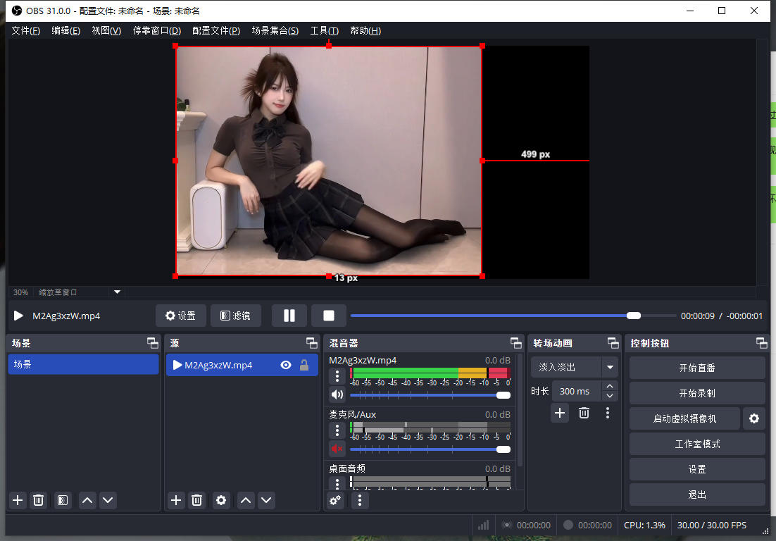 【2025最火推流软件】OBS无人直播v31.0.0 自定义视频推流直播 RTMP推流 支持MAC和Windows【336MB】